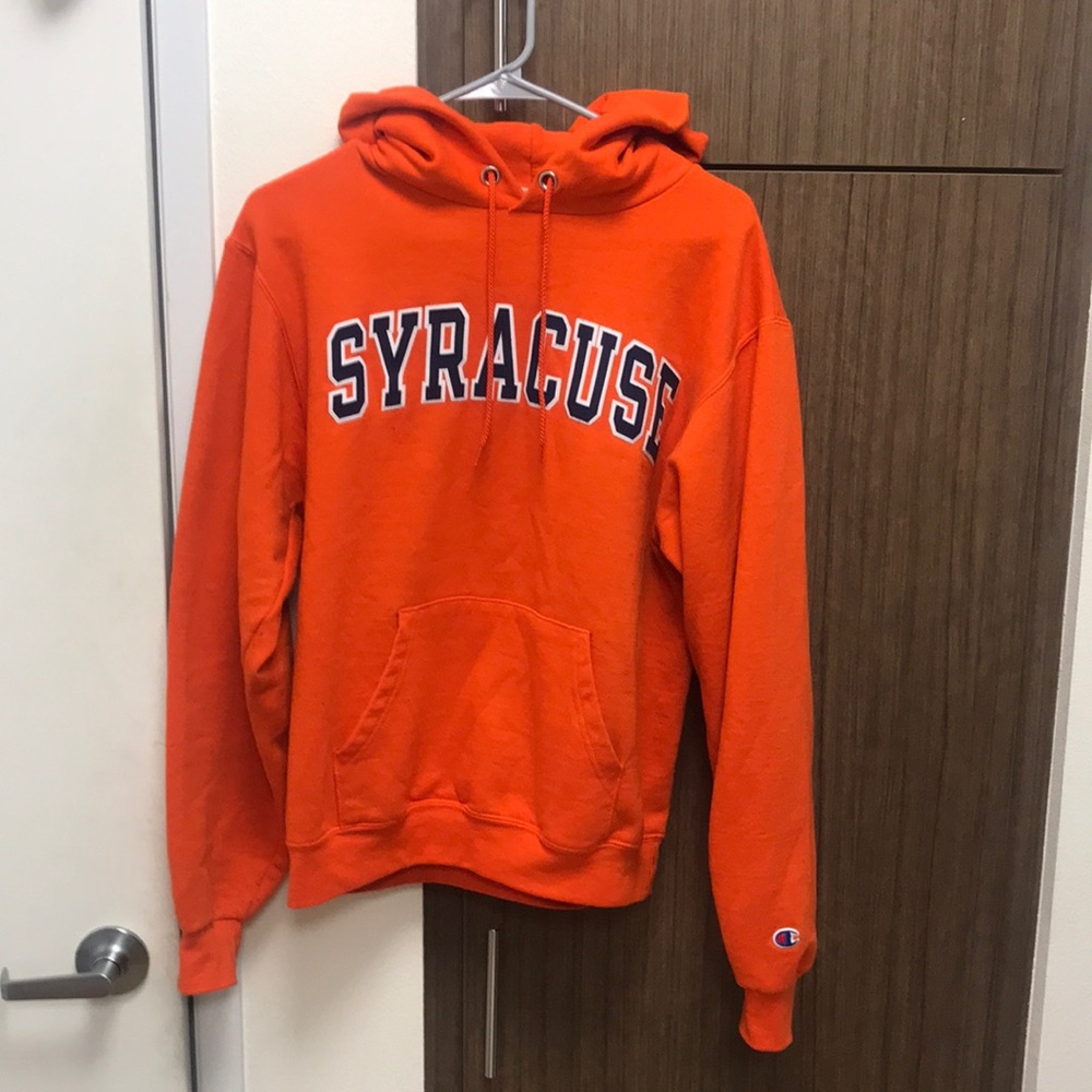 Orange hoodie